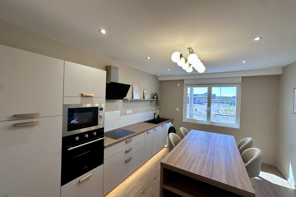 AMMG TOUR MARINA - Suite Infinity 2 cuisine-haut-de-gamme-location-calais